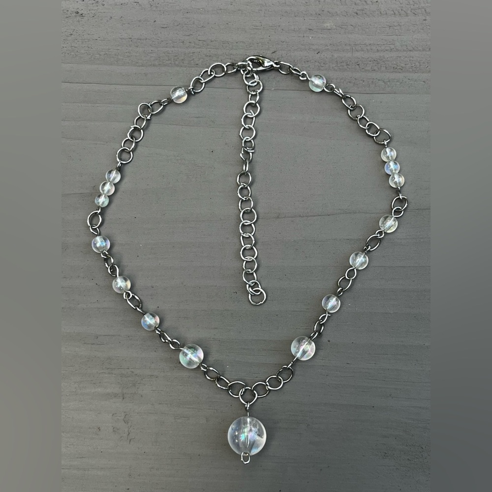 Iridescent Handmade Necklace